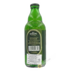 Beer Saigon green bottle SABECO 330ml Vietnam