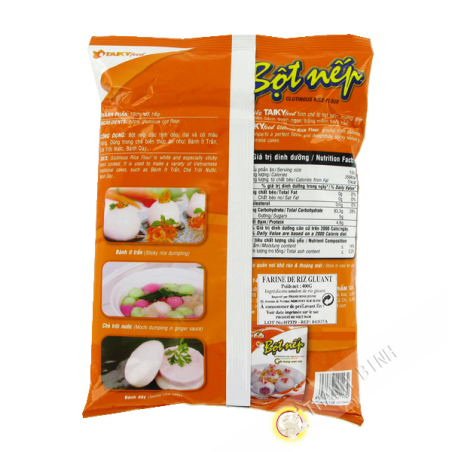 La harina de arroz glutinoso TAI KY 400g de Vietnam