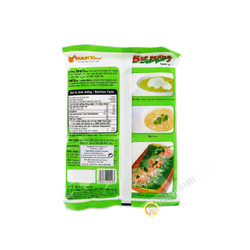 Flour tapioca Tai ky 400g - Viet Nam