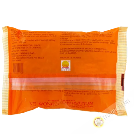 Mỳ bò VE WONG 85g Đài Loan