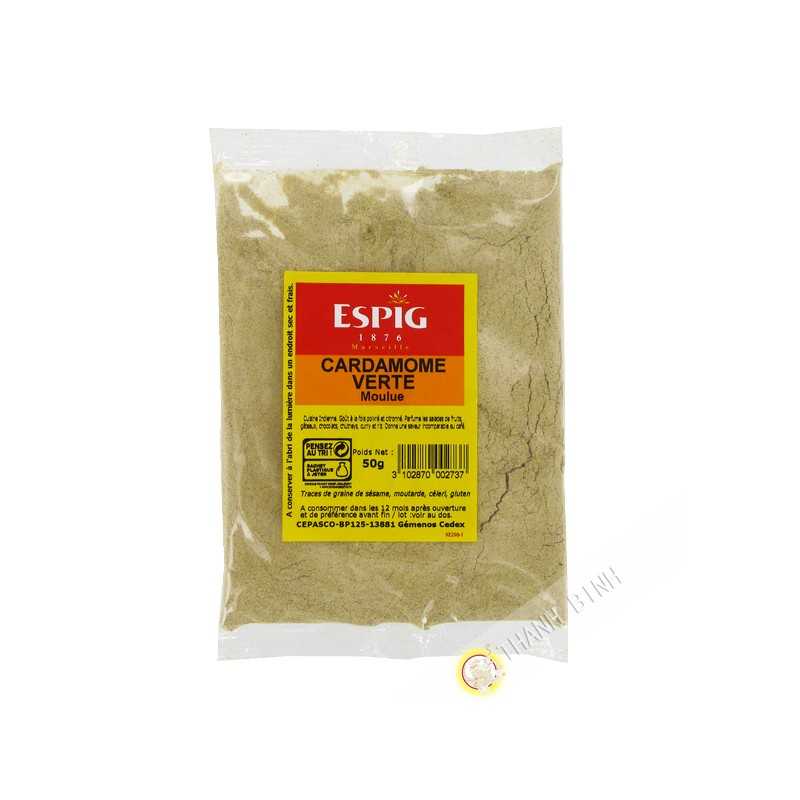 Cardamom green ground ESPIG 50g France