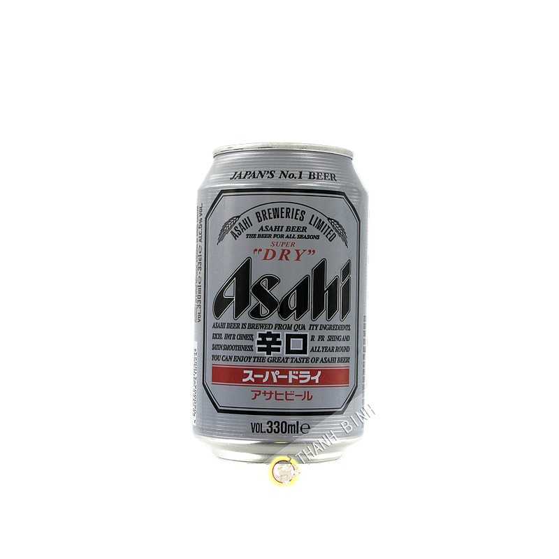 Bière Asahi Super Dry en canette 330ml Japon Bière Asahi Super Dry en canette 330ml Japon