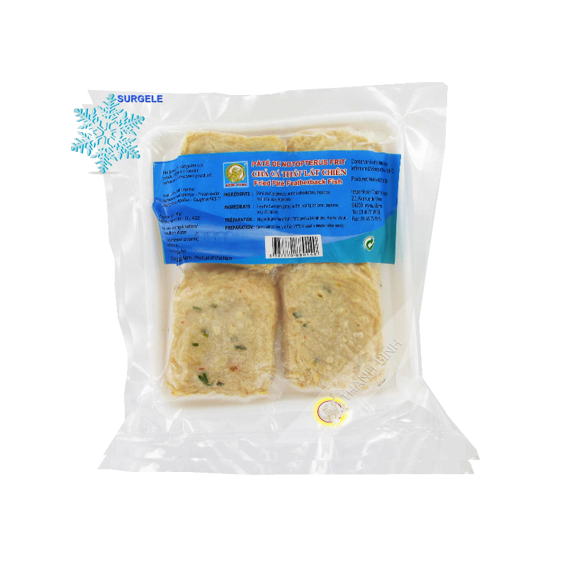 Fried Pâté Featherback fish DRAGON OR 250g Vietnam - FROZEN