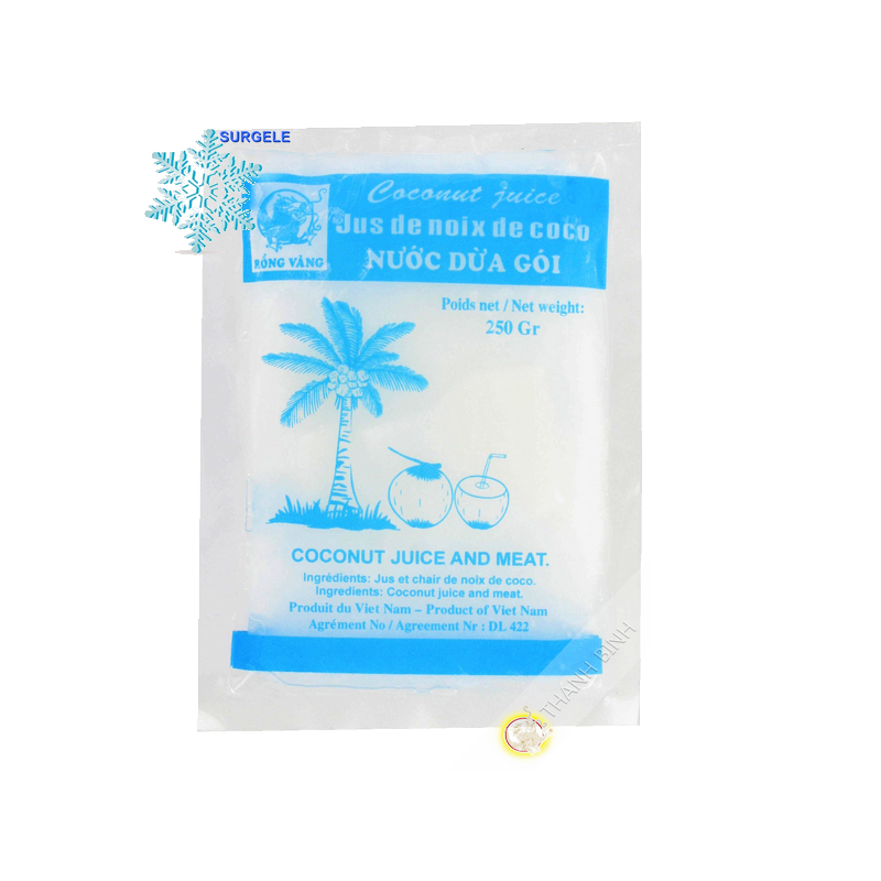 Juice coconut DRAGON GOLD 250g - SURGELES