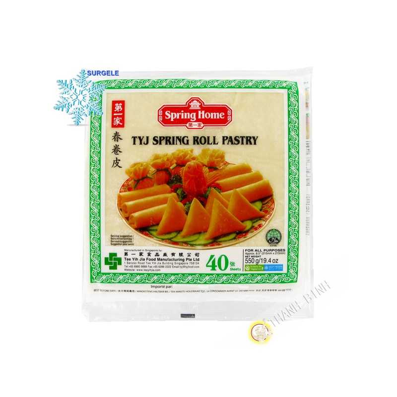 Galette de blé 40F SPRING HOME 550g Singapore - SURGELES Galette de blé 40F SPRING HOME 550g Singapore - SURGELES