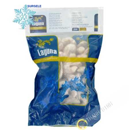 Coda-gamberetti 21/25 semigreggio 800g