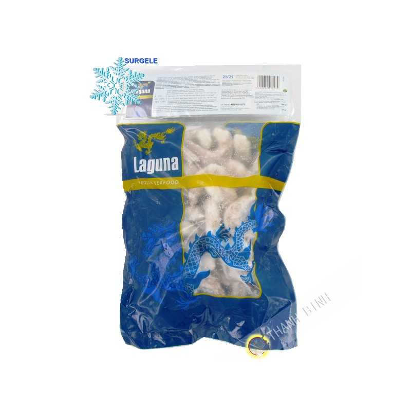 Tail-on shrimp 21/25 husked 800g