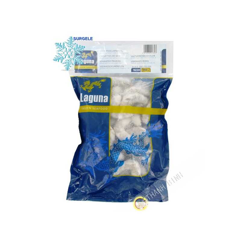 Queue crevette 16/20 non décortiqué 800g