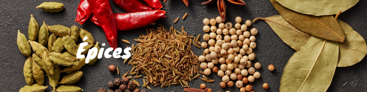 Spices asian, exotic