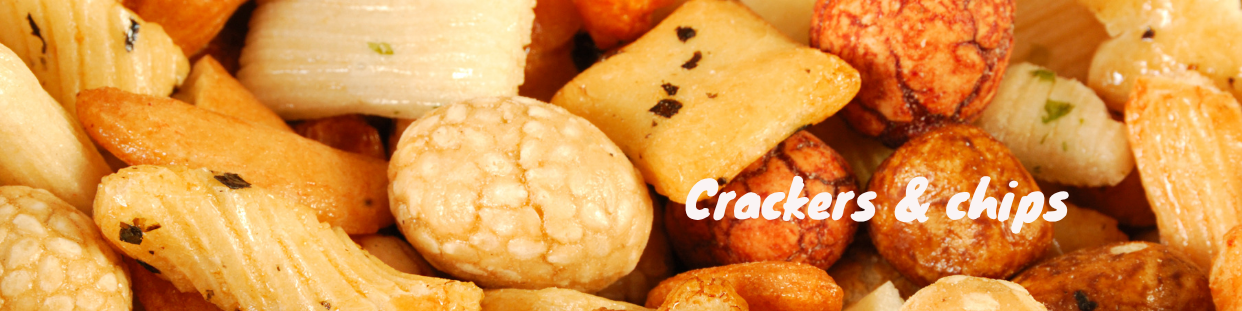 Apéritif cracker, chips