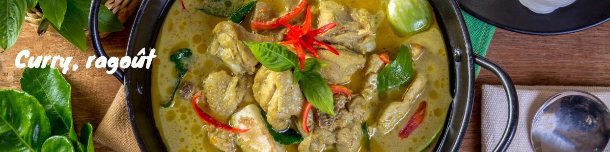 Currypaste, exotische asiatische Currysuppe