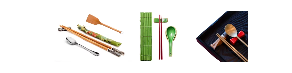 Baguettes, teaspoon, muỗng, spatula