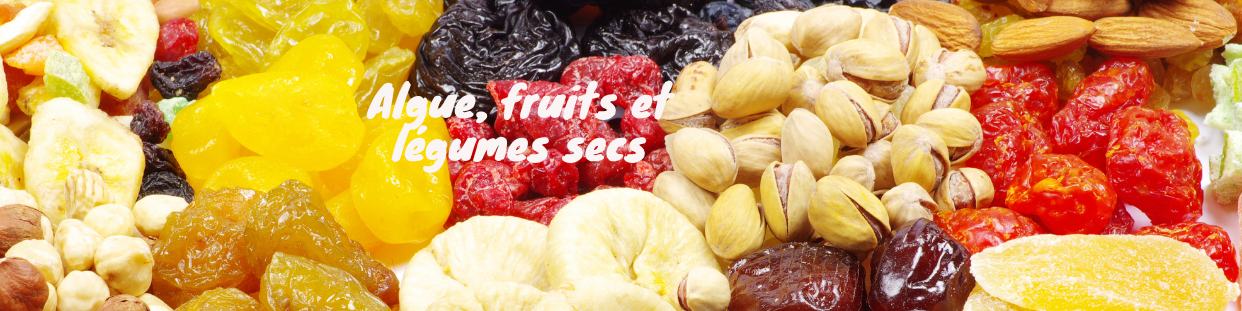 Asian exotic dried fruits and vegetables