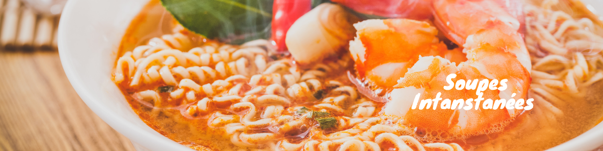 Instant asiatische Suppe